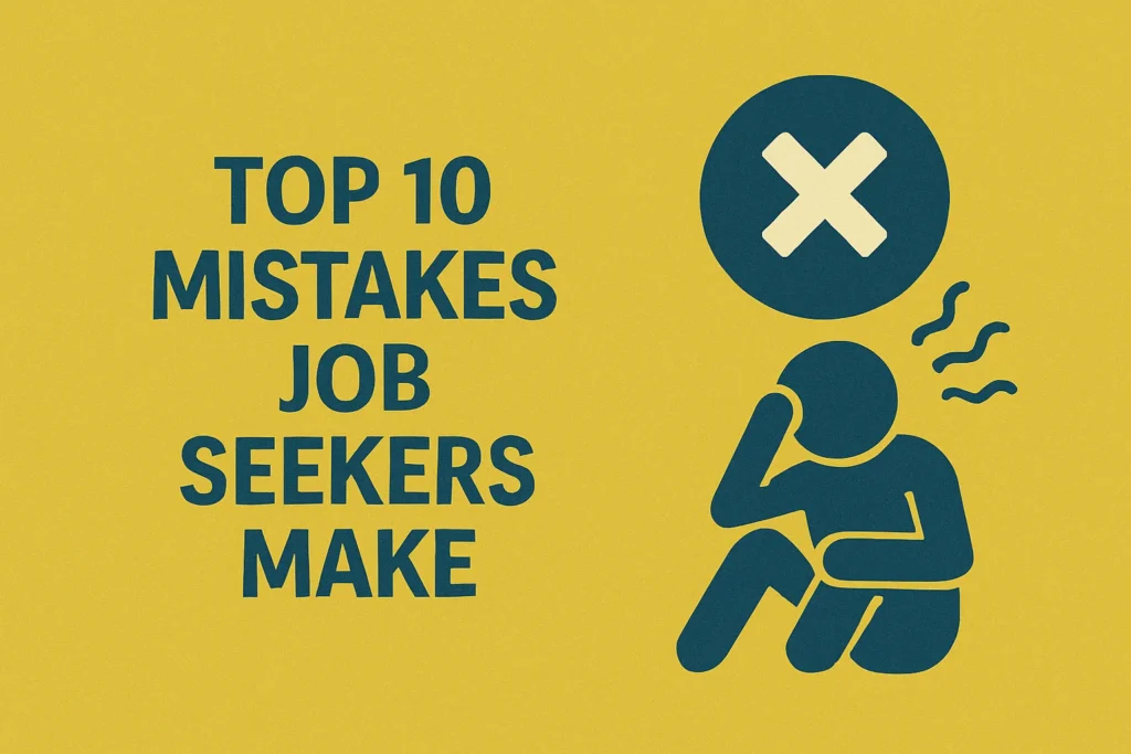 Mistakes Job Seekers Make